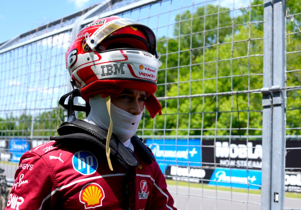 Leclerc ha ribadito la volontà di concentrarsi solamente sulla pista.