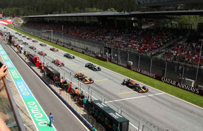 Austria F1 Start 2024