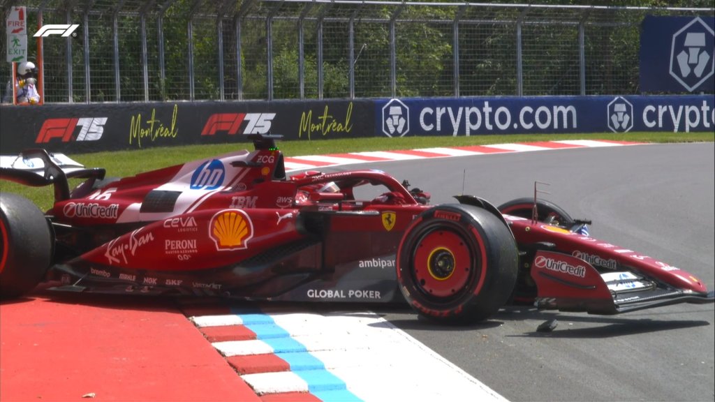 Leclerc a muro nelle FP1 - FP2 al via alle 23