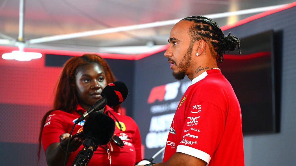 Hamilton Ferrari interview Austrian GP 2025