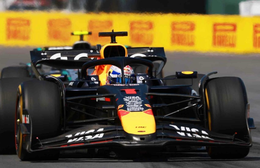 A Montreal Max Verstappen chiude secondo dietro a George Russell