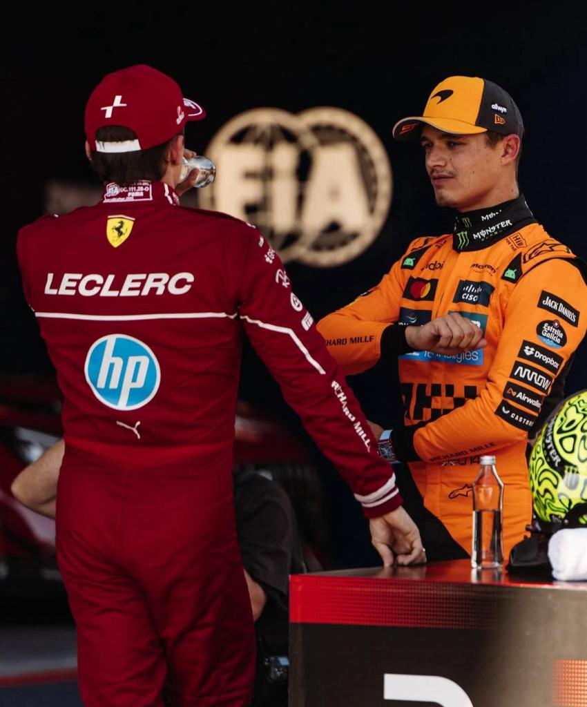 Leclerc 2° in Austria