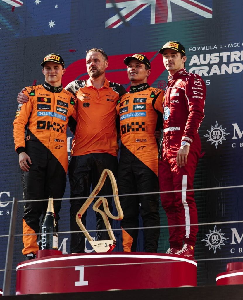 charles leclerc podio austriaco