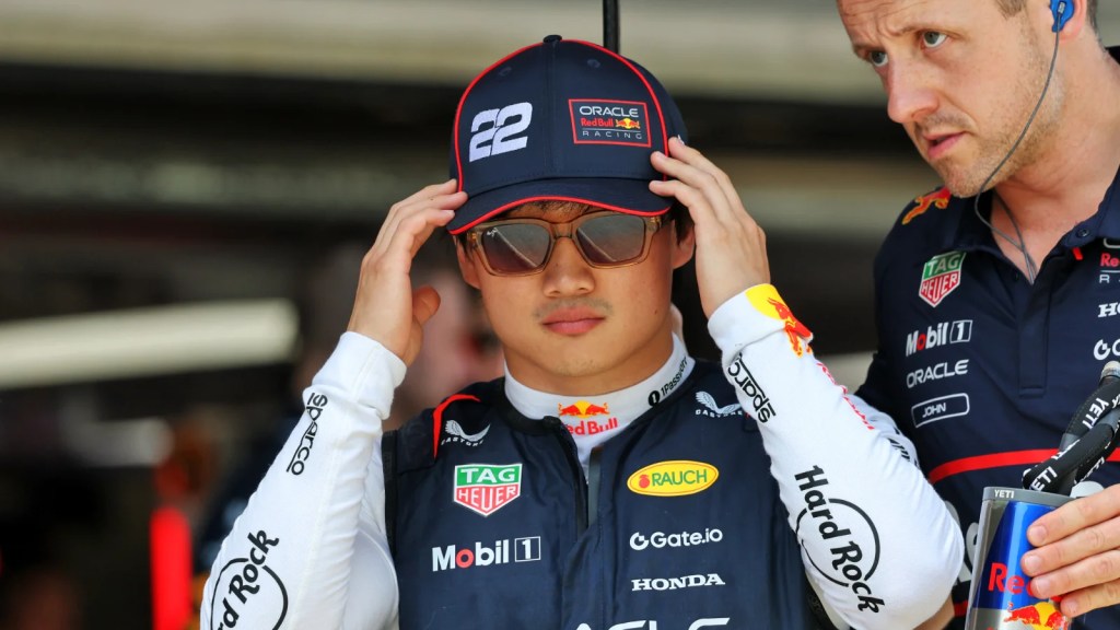 Yuki Tsunoda Red Bull 2025