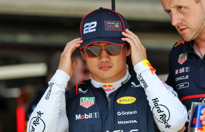 Yuki Tsunoda Red Bull 2025