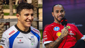 Isack Hadjar non ha mai nascosto la sua ammirazione per Lewis Hamilton.