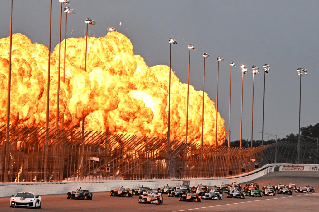Indycar | La spettacolare partenza del GP St. Louis