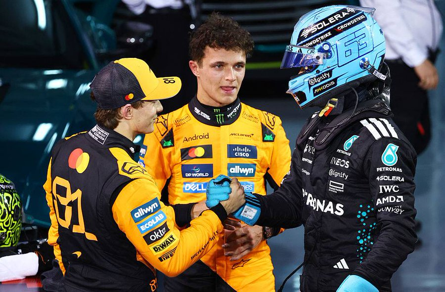 Nonostante il buon feeling dimostrato in pista, Russell ha subito accantonato la possibilità di conquistare la prima fila nelle qualifiche. Secondo il pilota della Mercedes, tra FP1 ed FP2 è stato fatto un passo indietro, mentre le McLaren e Verstappen sono ancora superiori al resto del gruppo.