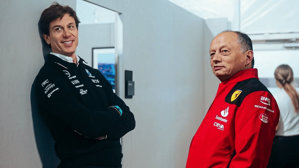 Toto Wolff ha difeso la posizione di Frederic Vasseur nel corso del Gran Premio d'Austria.