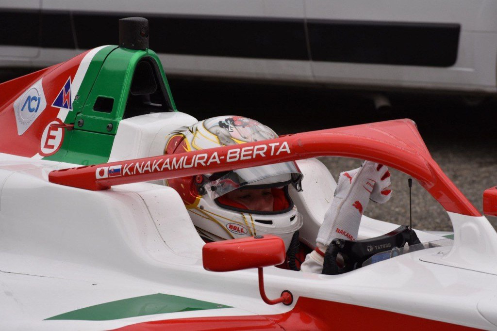 Kean Nakamura Berta continua ad essere leader nel campionato di F4 Italia nonostante un weekend monzese non all'altezza dei precedenti