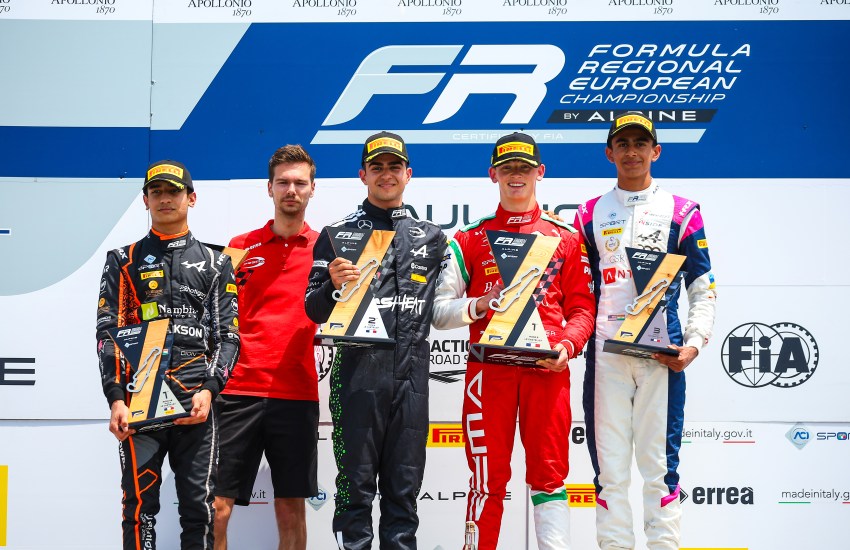 FRECA - Podio di Gara 2 al Paul Ricard