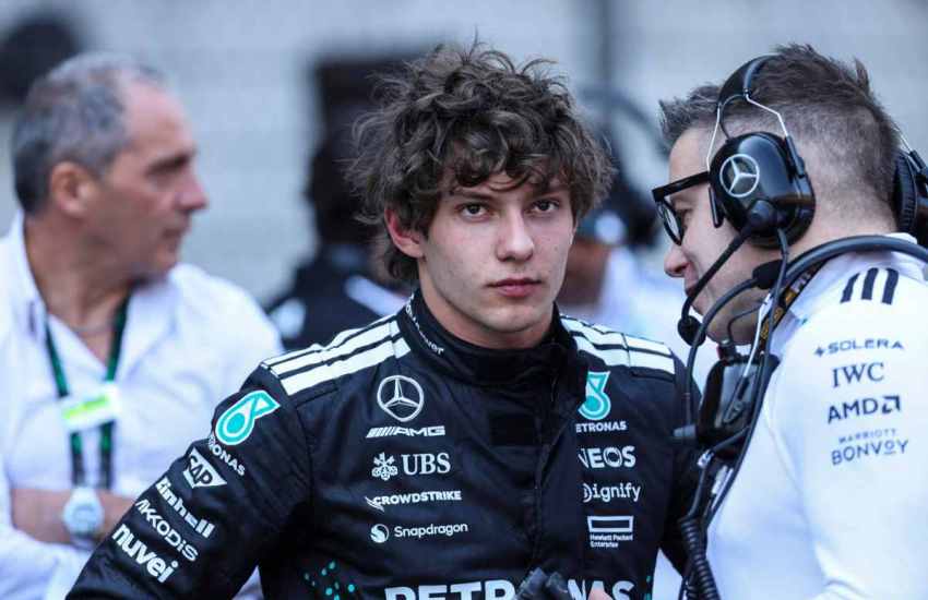 Andrea Kimi Antonelli Mercedes GP Belgio 2025