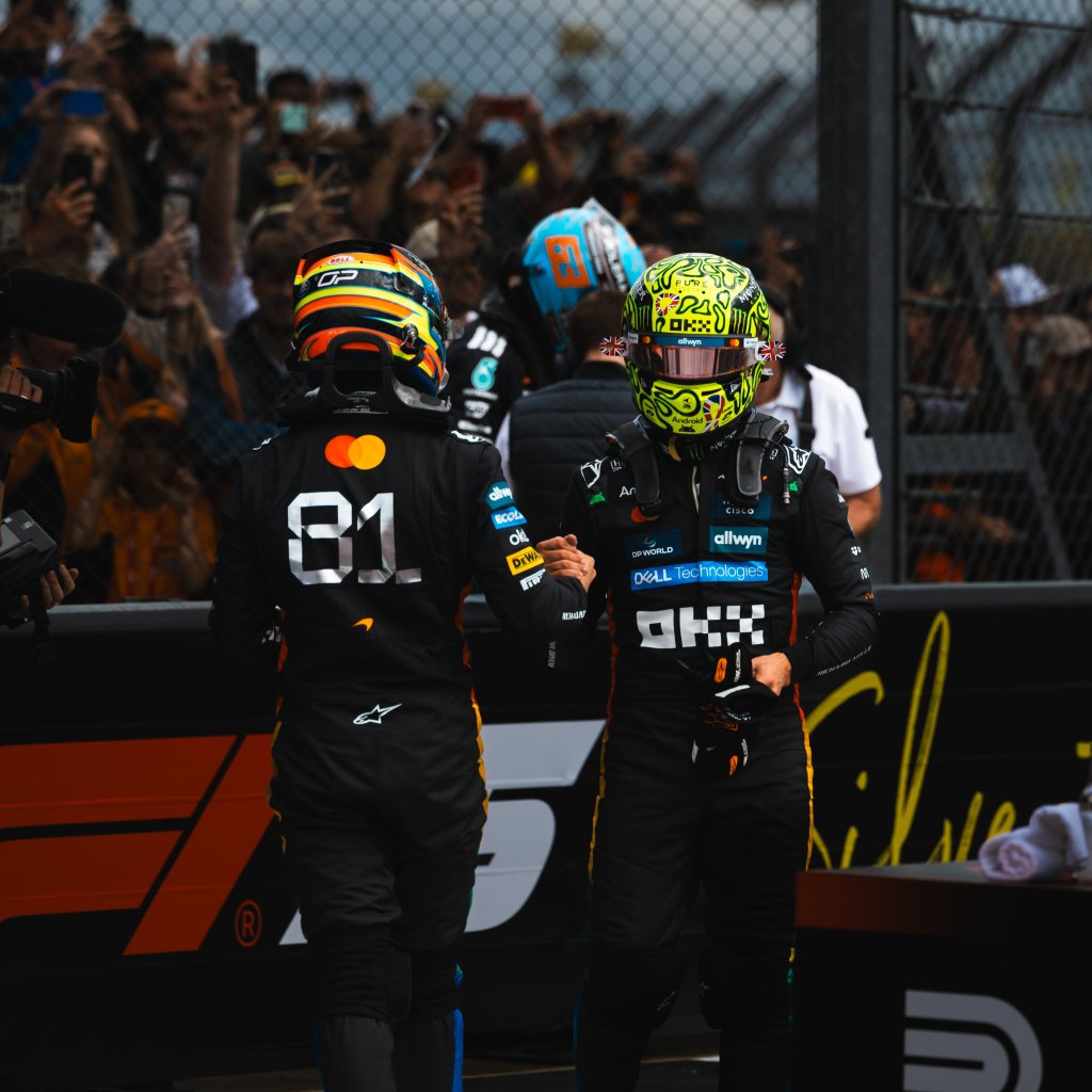 Il pilota inglese partirà dalla terza posizione in griglia domani a Silverstone. Secondo Lando Norris domani assisteremo a una gara molto divertente... 