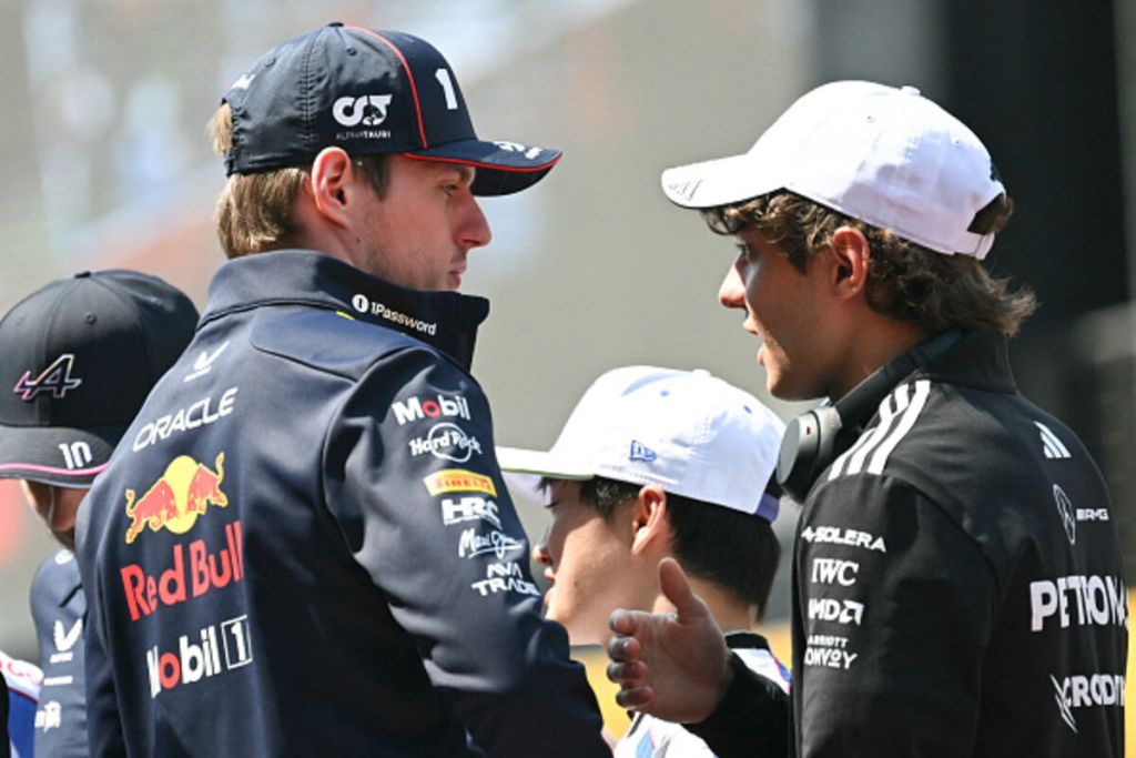 Max Verstappen applaude alle prestazioni di Kimi Antonelli, lodando il talento ed i risultati sin d'ora ottenuti dal pilota italiano con la sua Mercedes.