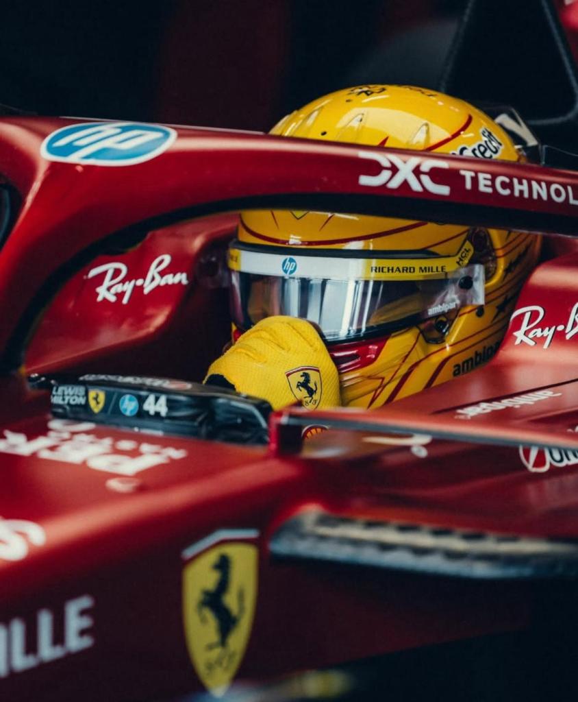lewis hamilton 4° a silverstone