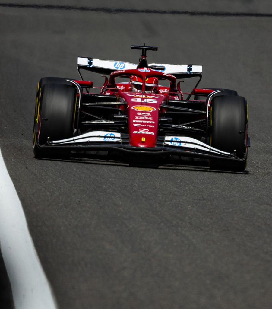 Charles leclerc terzo posto a spa
