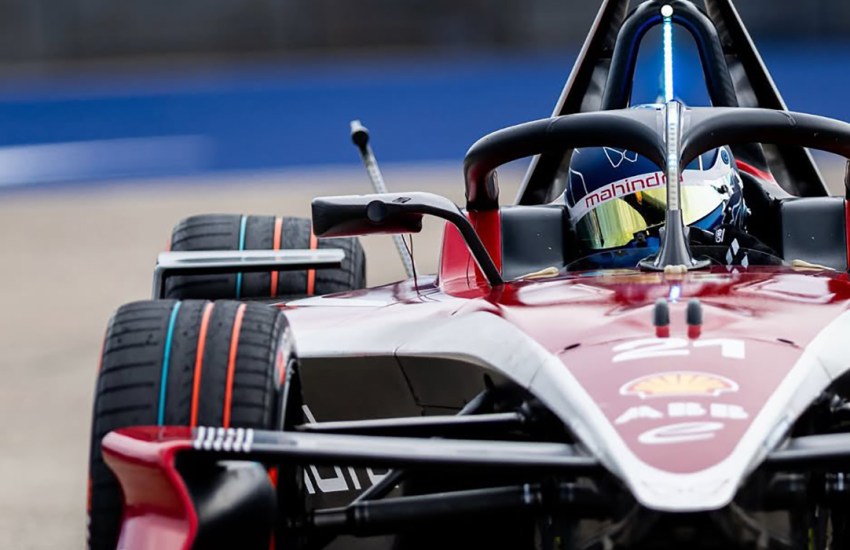 Il debutto in Formula E di Felipe Drugovich è partito con il piede sbagliato.