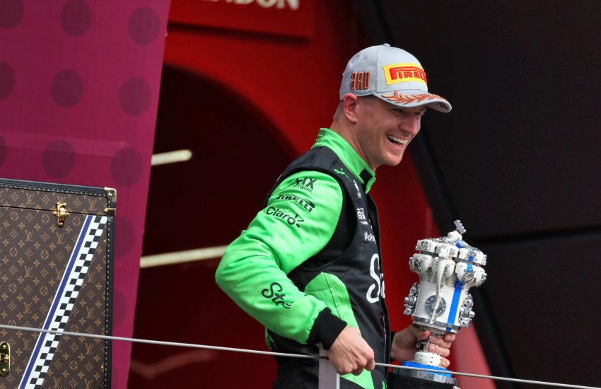 Fortuna? No, Nico Hulkenberg ha conquistato il suo primo podio in carriera con una grande strategia.