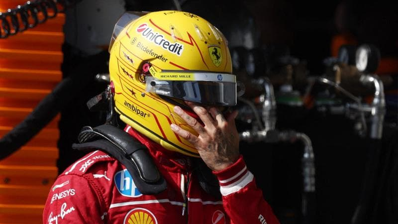 GP Belgio, Hamilton scoraggiato dopo l'errore delle qualifiche sprint: "È la prima volta che mi capita"