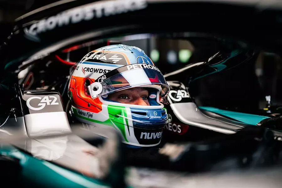 Kimi Antonelli ha concluso in 20esima posizione la prima parte delle qualifiche Sprint ed è stato eliminato. Il pilota Mercedes si era girato nel suo primo tentativo e la ghiaia ha danneggiato il suo fondo.