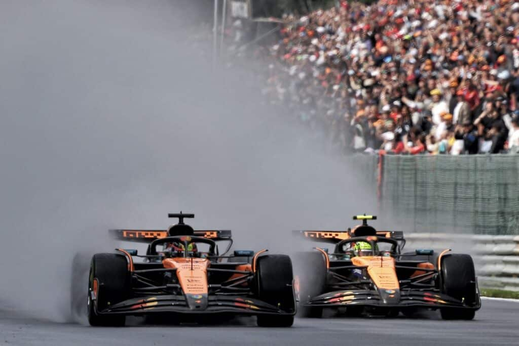 Nico Rosberg non le ha mandate a Lando Norris per la sua prestazione in Belgio.
