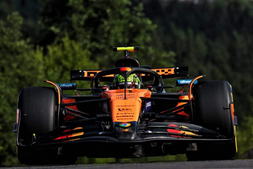 Nico Rosberg non le ha mandate a Lando Norris per la sua prestazione in Belgio.