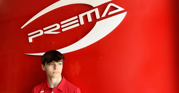 Andrea Dupé, l'ultimo acquisto di Prema per il resto della stagione di F4 Italia