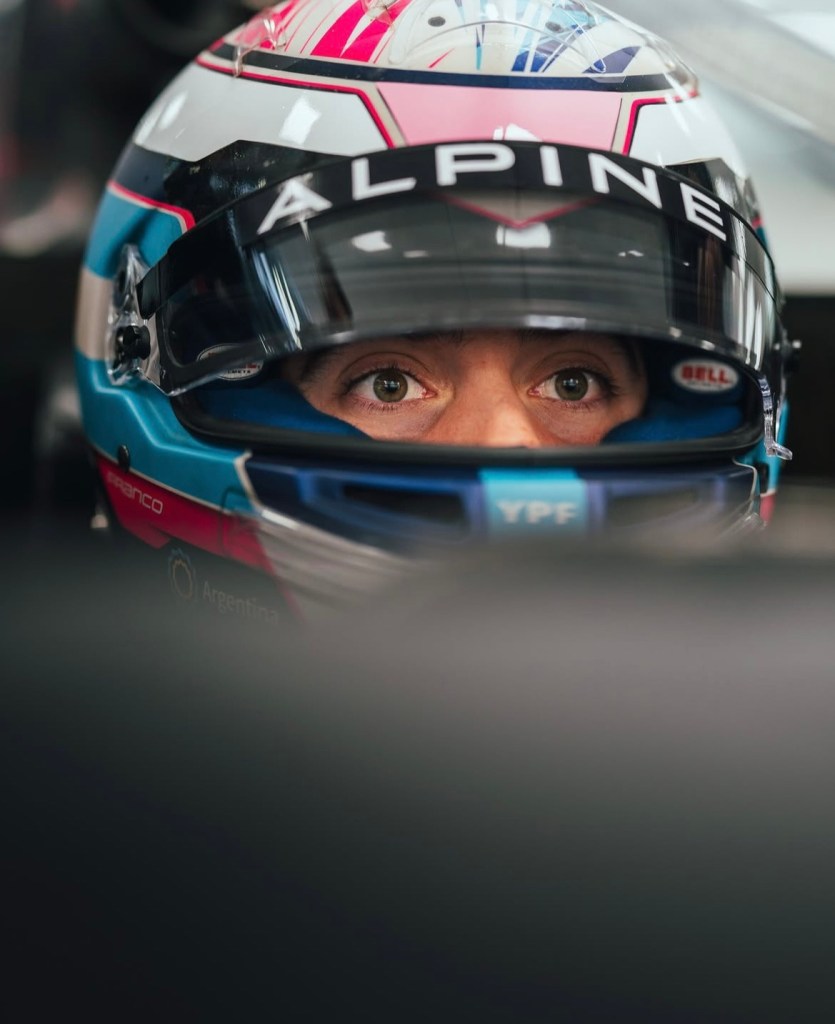 Franco Colapinto al debutto in F1 con Alpine.