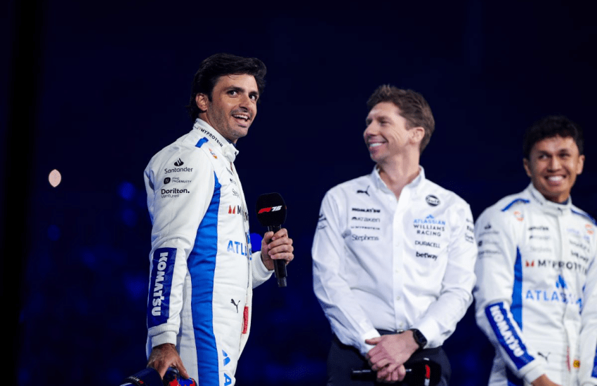 Sainz, Albon, Williams