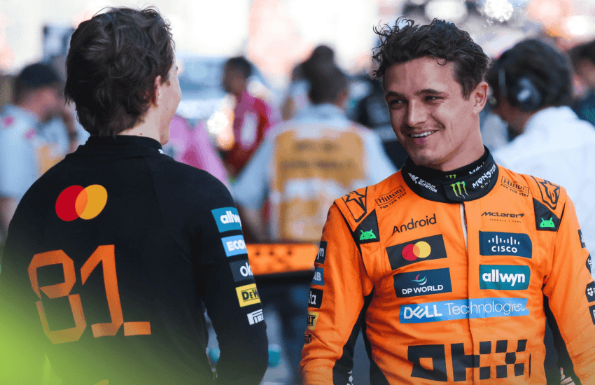 Lando Norris arriva al Gran Premio del Belgio con il vento in poppa.