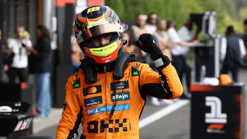 Oscar Piastri GP Belgio 2025