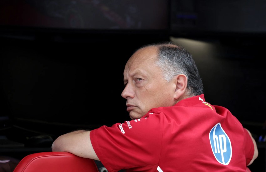 Frederic Vasseur non perde la calma nemmeno dopo un venerdì difficile come quello di Zandvoort.