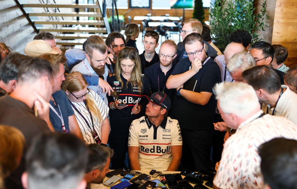 verstappen conferenza stampa Silverstone 
