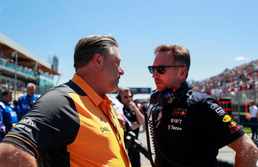 zak brown ceo mclaren racing c