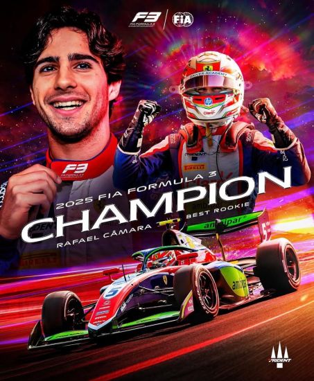 Rafael Camara conquista Budapest: è campione della Formula 3 con una gara d’anticipo