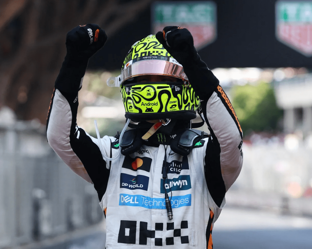 lando norris monaco 2025