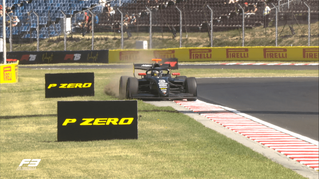 Rafael Camara chiude davanti a tutti l'unica sessione di prove libere di F3 in Ungheria. Alle sue spalle Benavides e Bilinski.