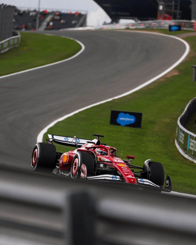 Frederic Vasseur non perde la calma nemmeno dopo un venerdì difficile come quello di Zandvoort.