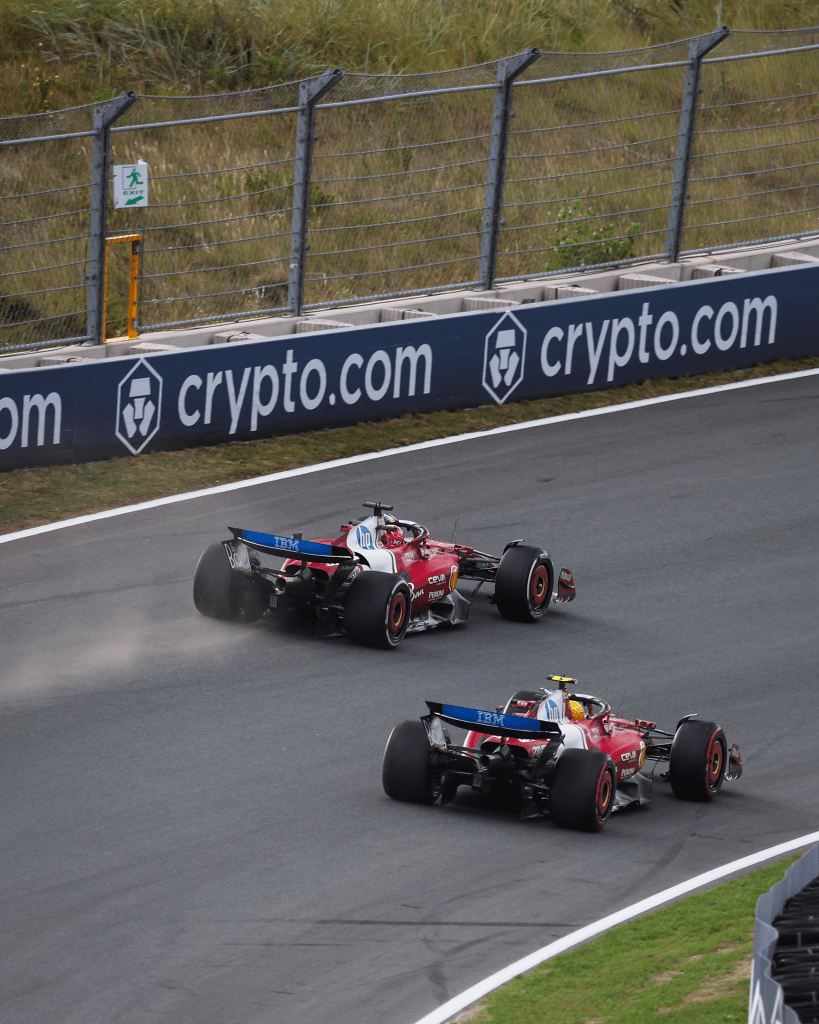 Frederic Vasseur non perde la calma nemmeno dopo un venerdì difficile come quello di Zandvoort.