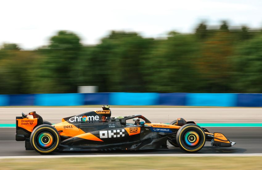 Lando Norris ha chiuso in testa entrambe le sessioni di prove libere in Ungheria.