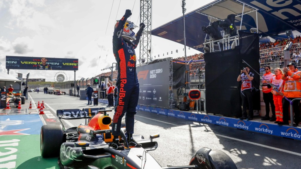 max verstappen a gp d'olanda - live fp1 2025