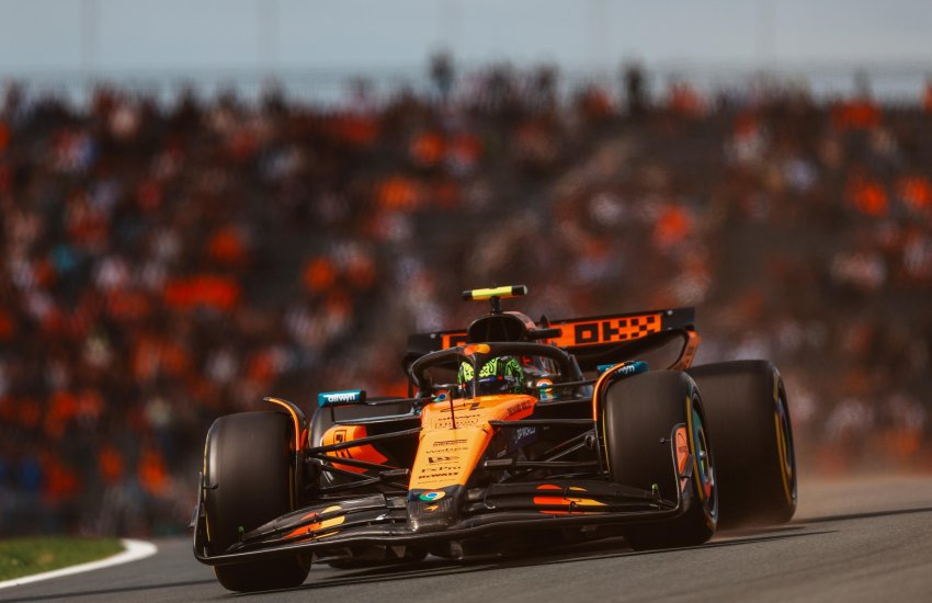 Lando Norris lascia il venerdì di Zandvoort con il sorriso, ma senza dare nulla per scontato.
