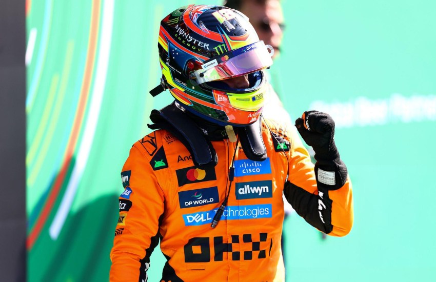La griglia di partenza per il GP d'Olanda: davanti a tutti le due McLaren seguite da Max Verstappen e la sorpresa Isack Hadjar. Quinto Russell davanti alle due Ferrari.