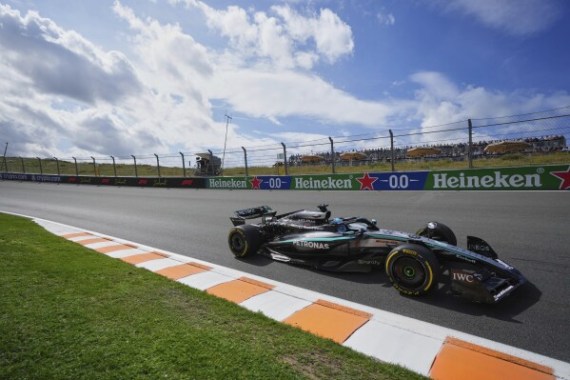 George Russell Zandvoort f1