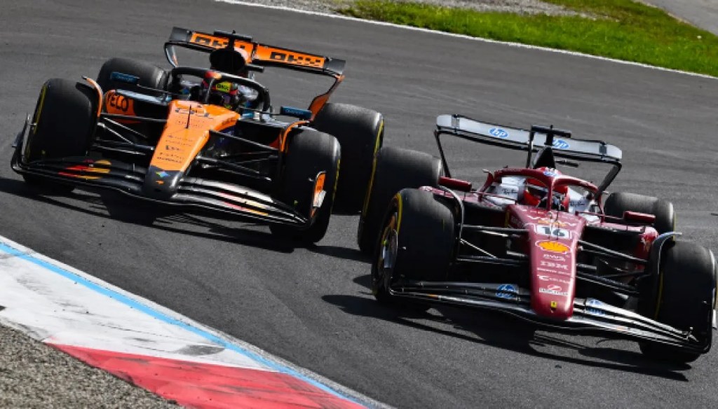 Charles Leclerc a Monza
