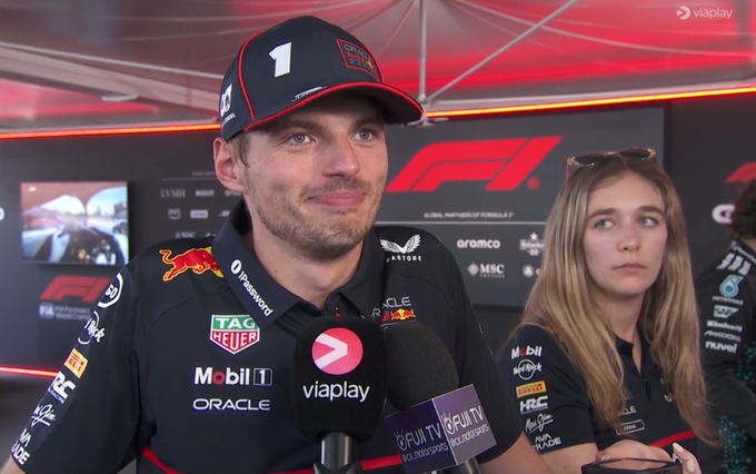 Verstappen swap position tra Norris e Piastri.