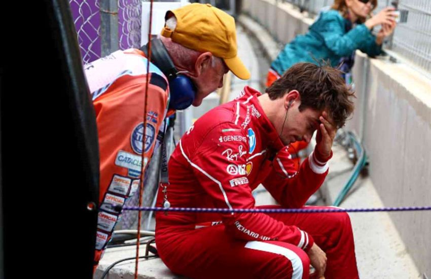 Leclerc ammette l’errore a Baku e vede un finale di stagione in salita: “Non abbiamo aggiornamenti, sarà difficile migliorare”.