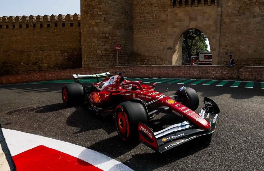 Leclerc Baku