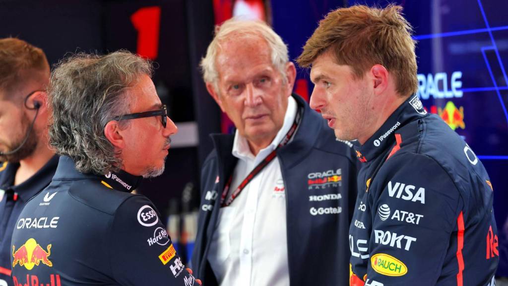 Laurent Mekies Helmut Marko Red Bull