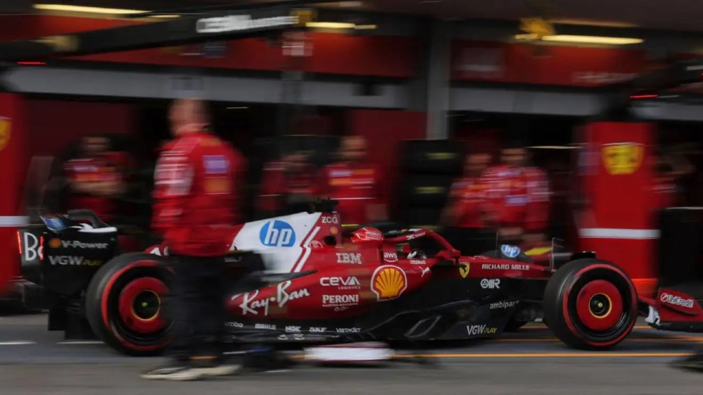 Charles Leclerc Baku f1